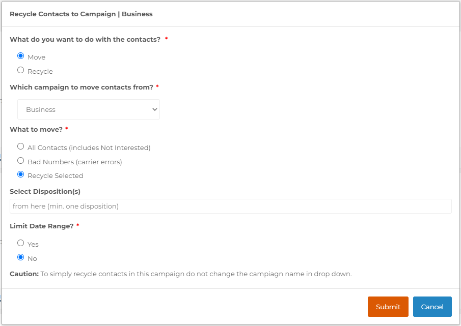Move Contacts